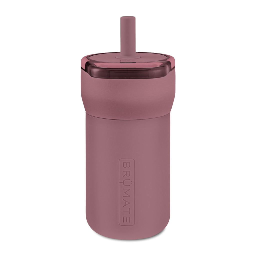 Kids 12oz Leakproof Straw Tumbler — Engraved Insulated Water Bottle