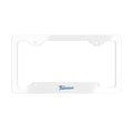 Stainless Steel Metal License Plate Frame — Slim Silver Car Plate Trim