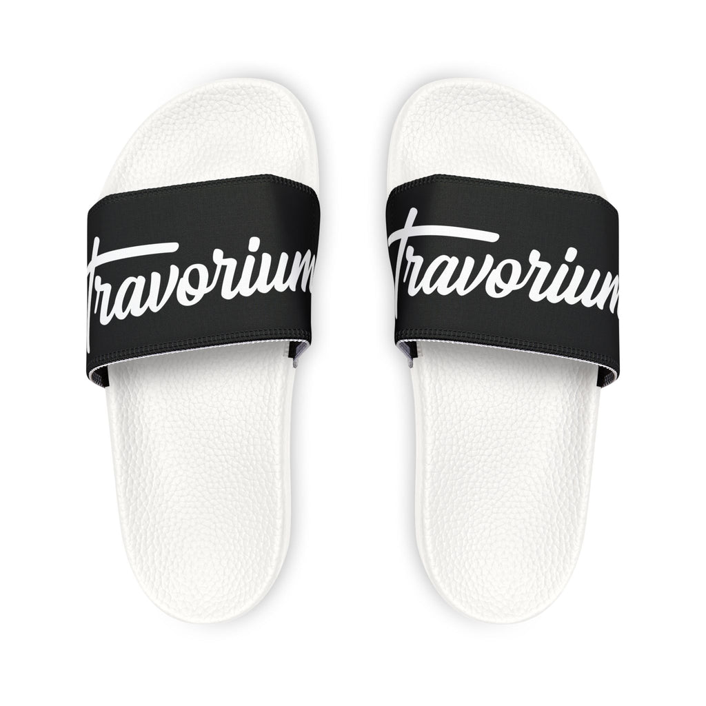 Youth Slide Sandals — Removable Strap Casual Pool & Beach Slides