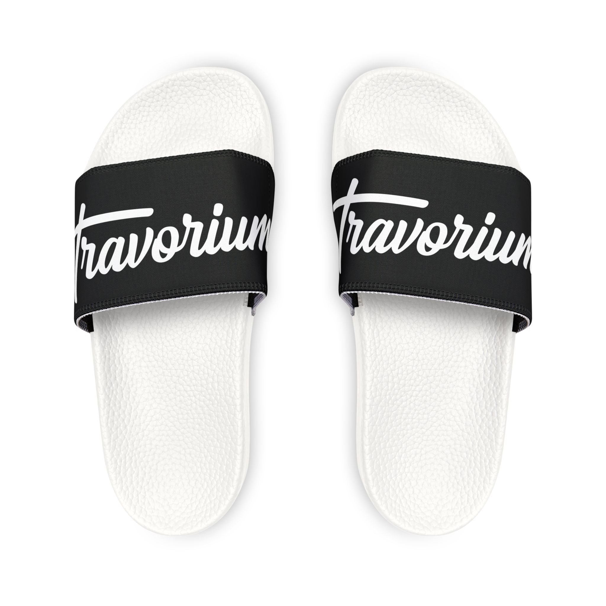 Youth Slide Sandals — Removable Strap Casual Pool & Beach Slides