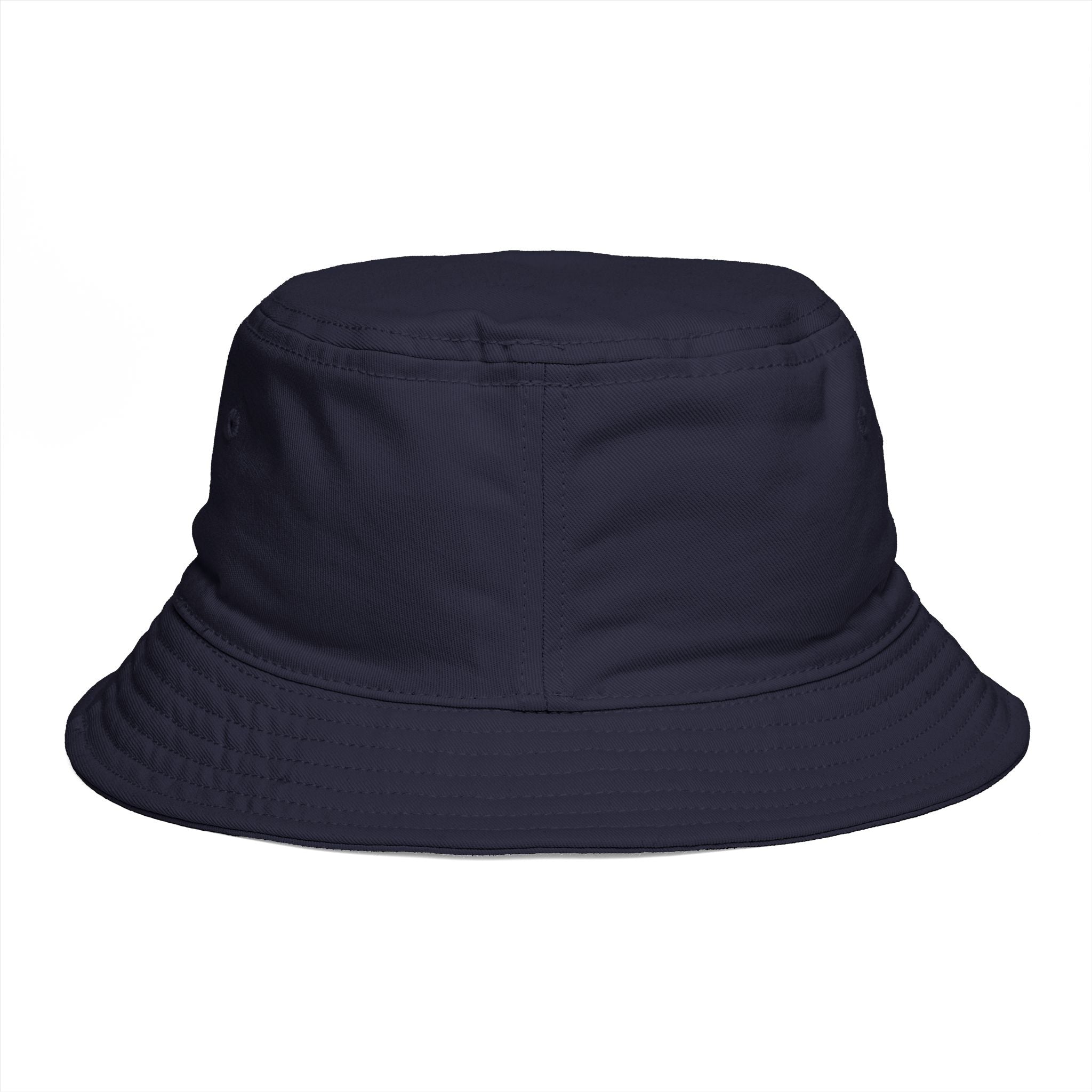 Travorium Script Brown Bucket Hat — Casual Travel & Streetwear Cap