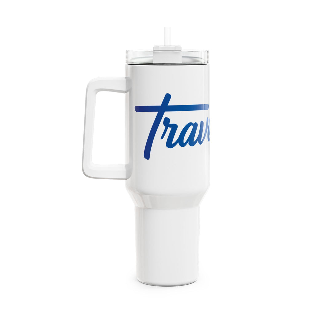 Traveling Favorite 40oz Tumbler – Insulated Travel Mug with Handle