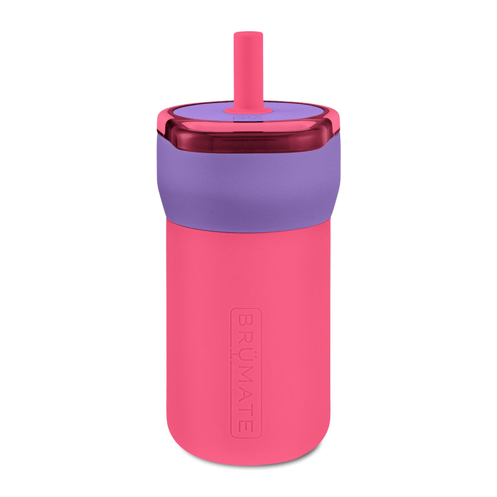 Kids 12oz Leakproof Straw Tumbler — Engraved Insulated Water Bottle