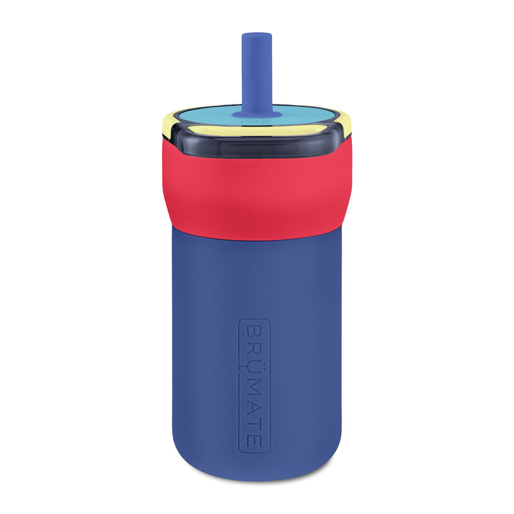Kids 12oz Leakproof Straw Tumbler — Engraved Insulated Water Bottle