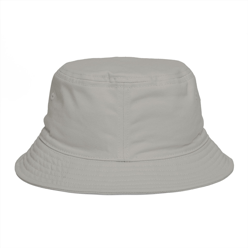 Travorium Embroidered Bucket Hat — Casual Script Logo Summer Sun Hat