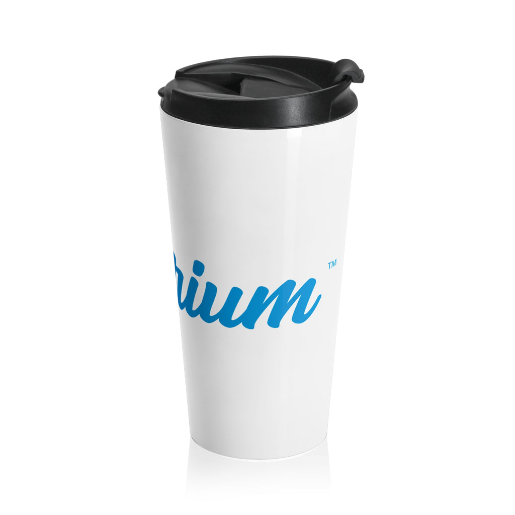 Favorite Script Stainless Steel Travel Mug — Insulated Coffee Tumbler