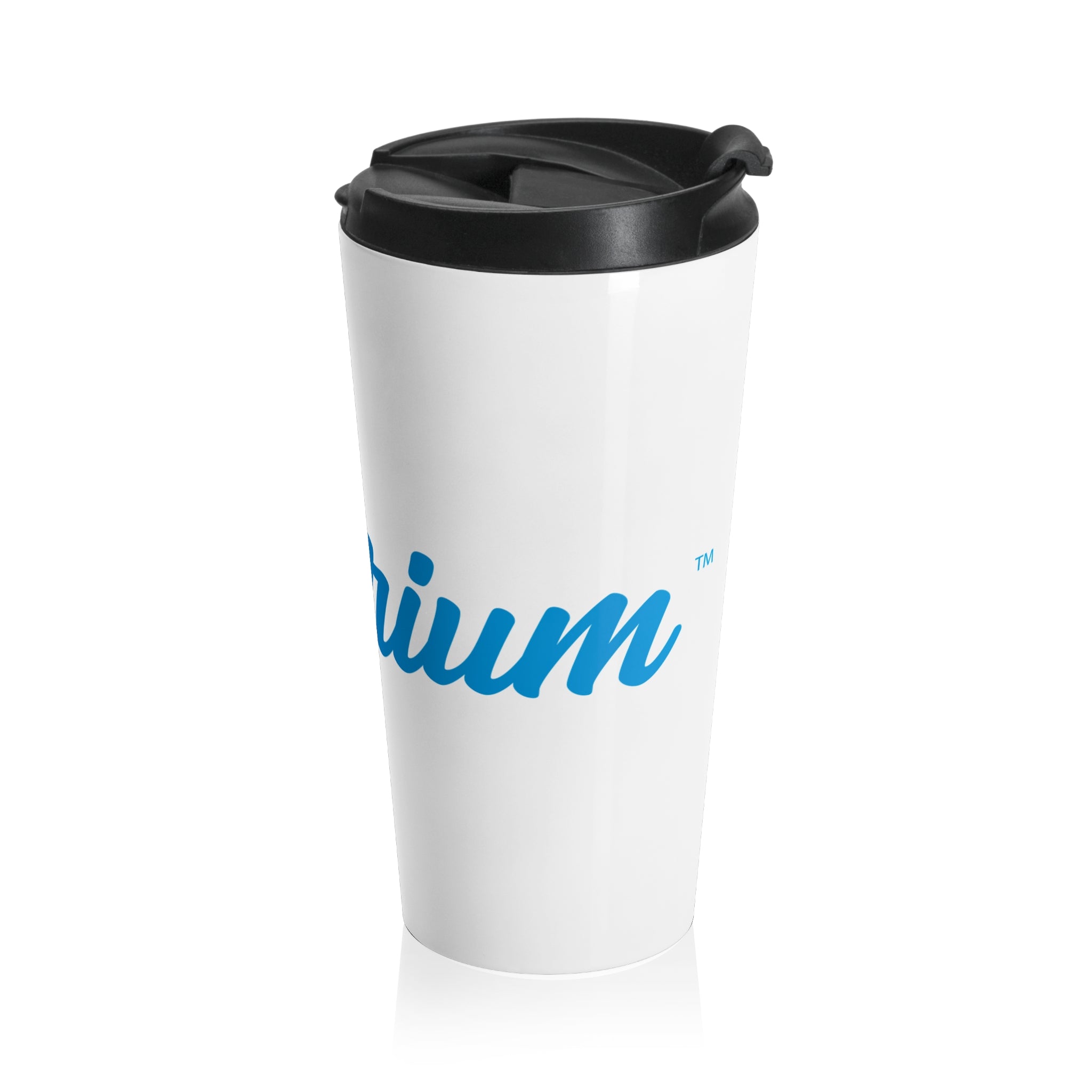 Favorite Script Stainless Steel Travel Mug — Insulated Coffee Tumbler