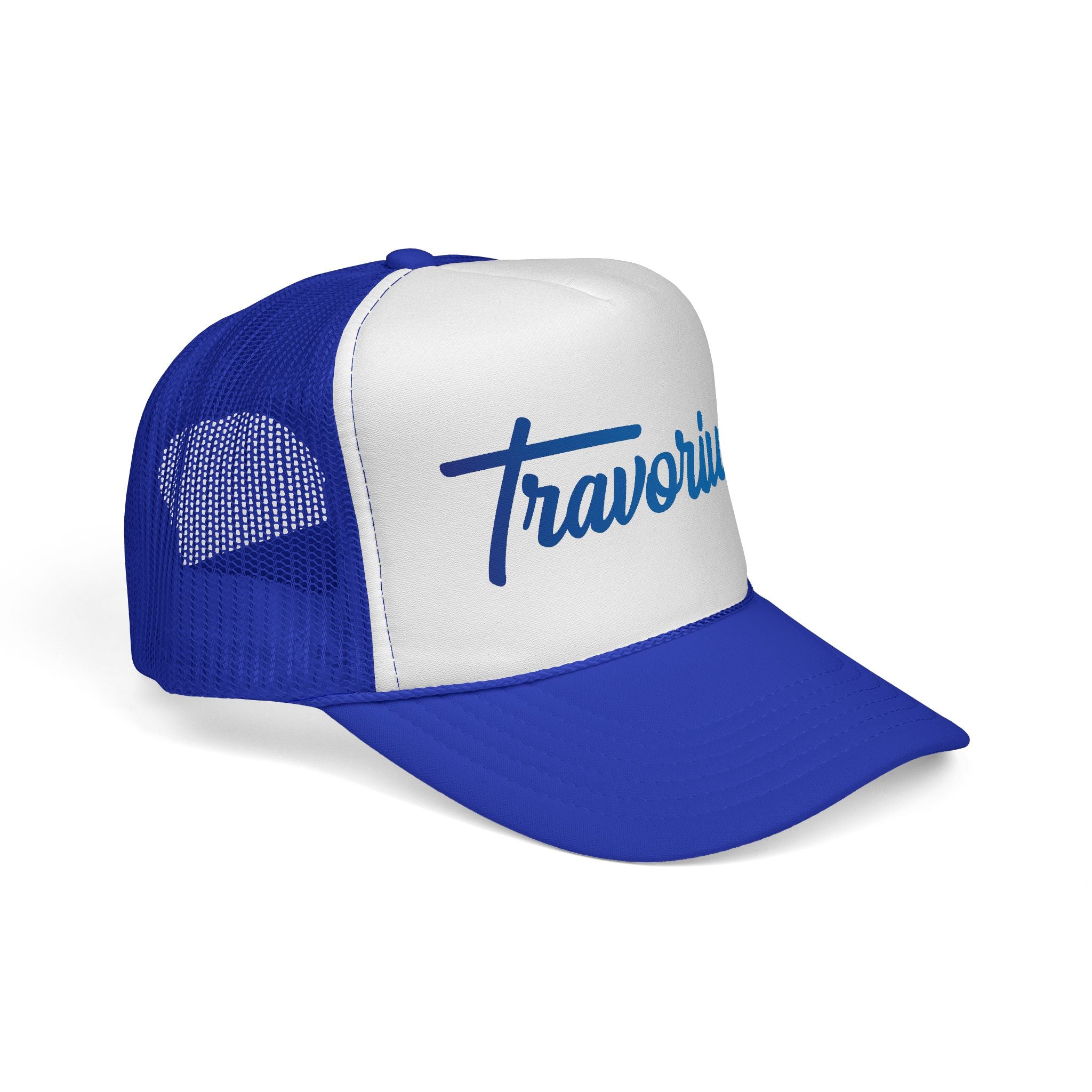 Trucker Cap — "Travorium" Script Logo Snapback