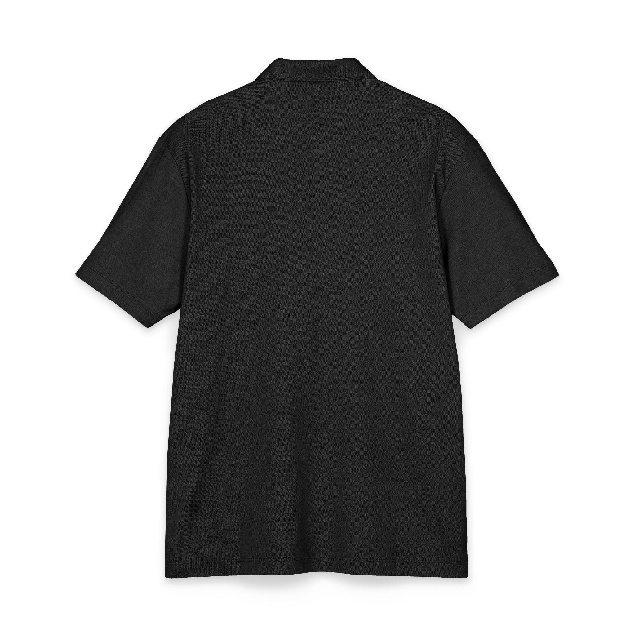 Black Polo Shirt with Small Left Chest Logo – Classic Corporate/Team Polo