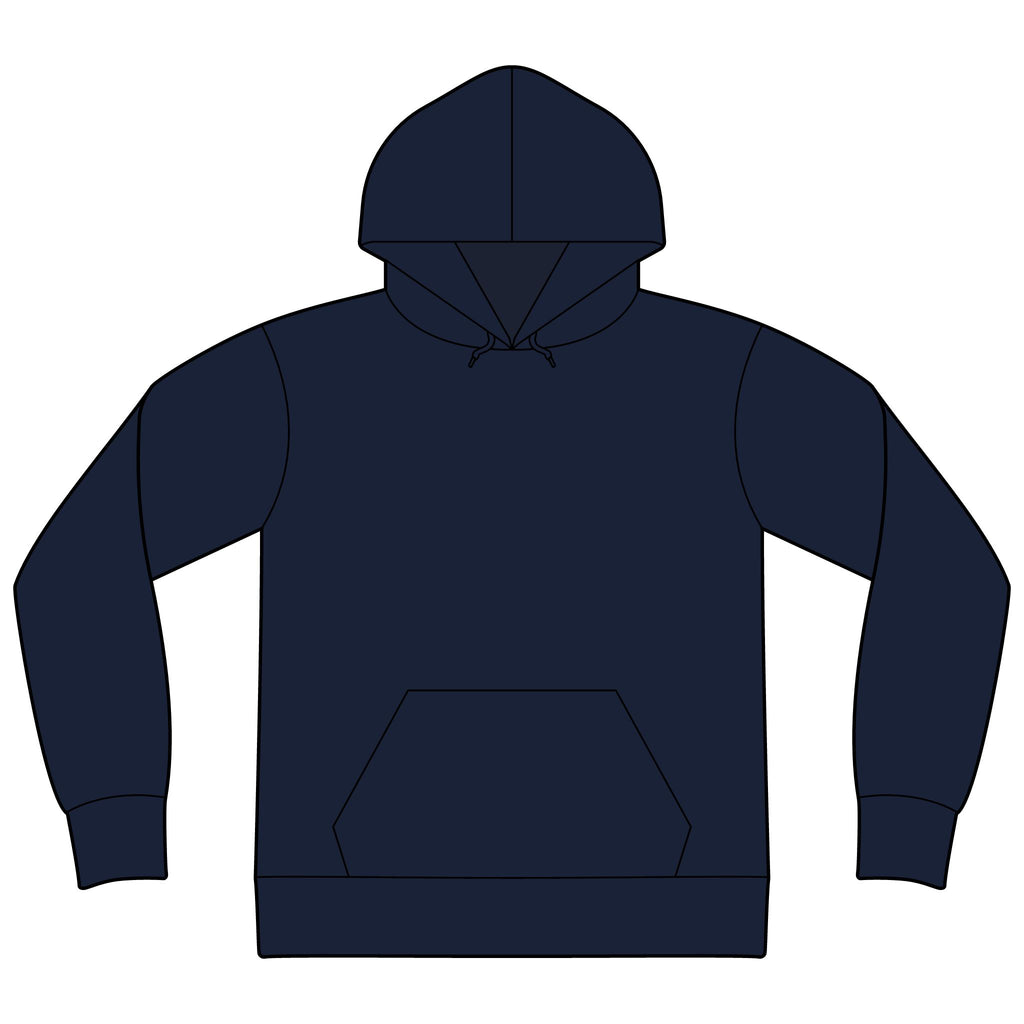 Travorium Script Hoodie — Branded Logo Pullover