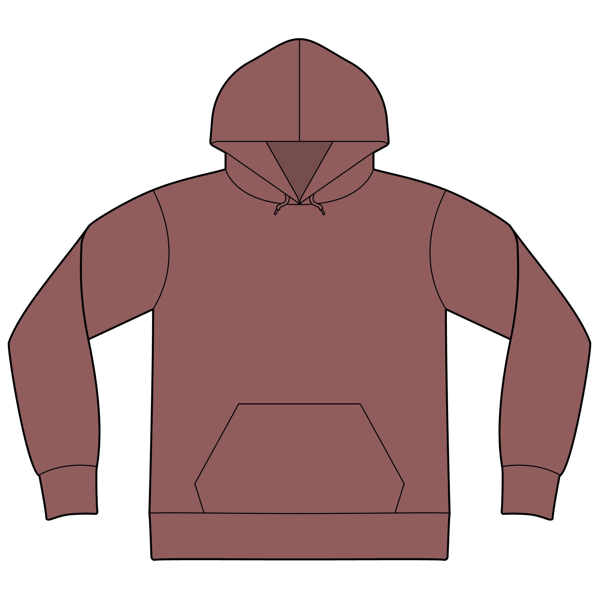 Travorium Script Hoodie — Branded Logo Pullover