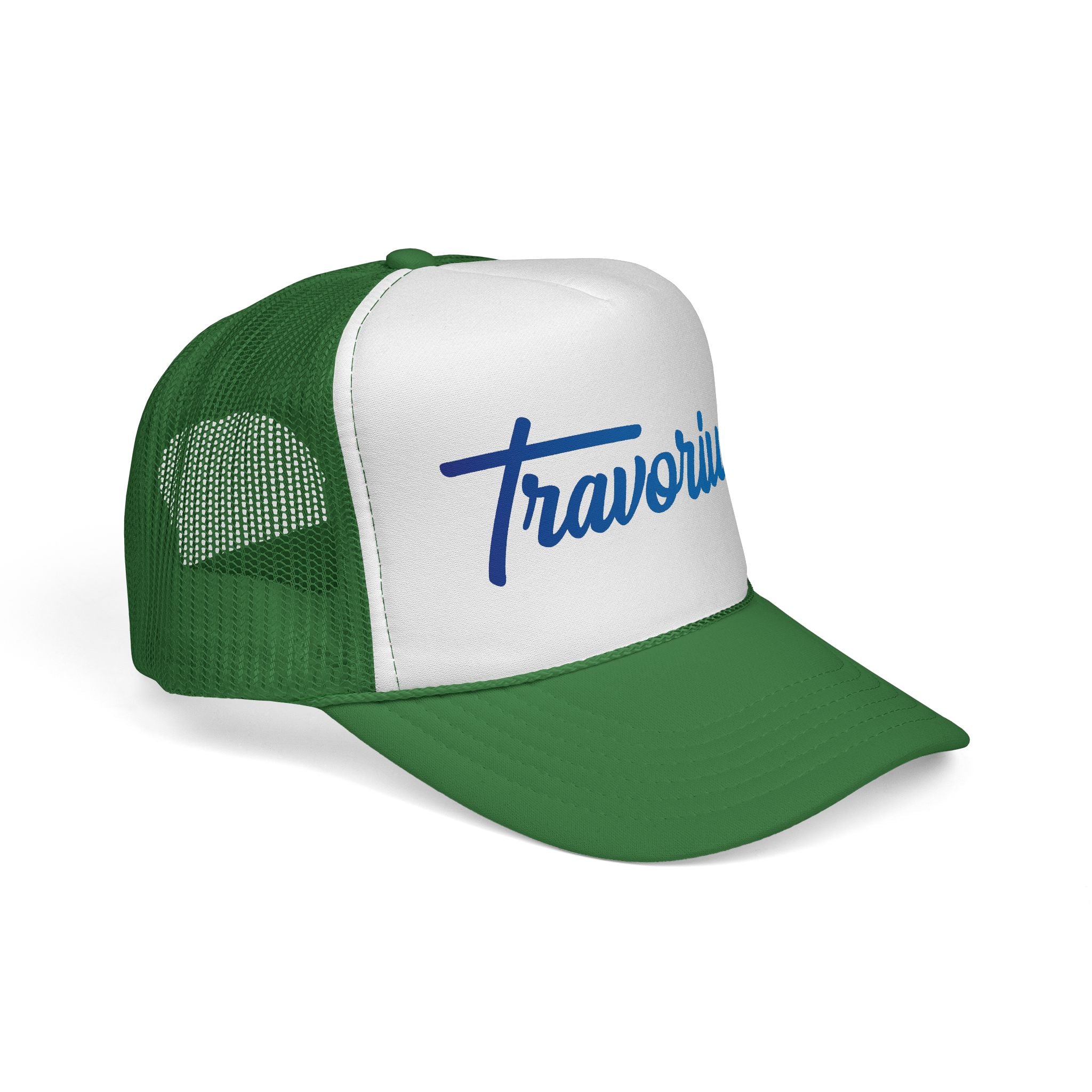 Trucker Cap — "Travorium" Script Logo Snapback