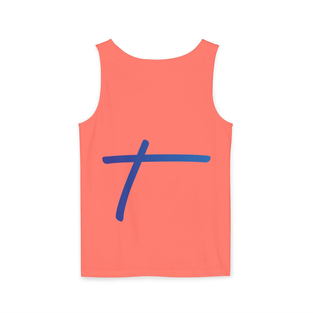 Travorium Script Logo Tank Top — Travel Lifestyle Graphic Tank