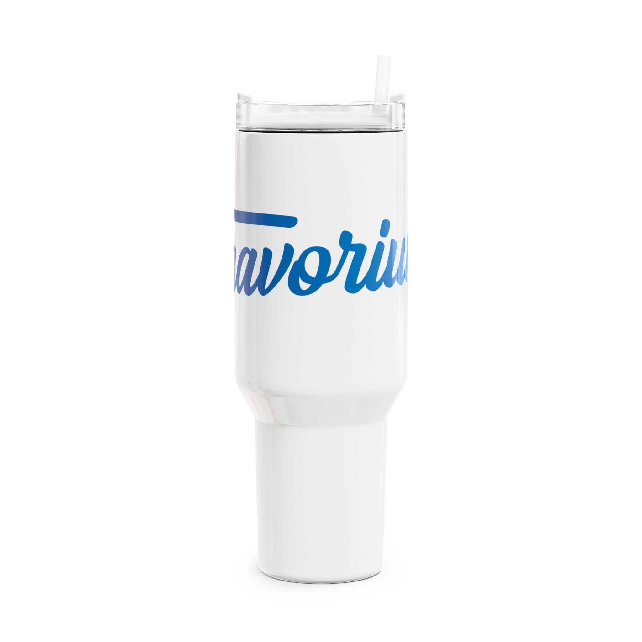 Traveling Favorite 40oz Tumbler – Insulated Travel Mug with Handle