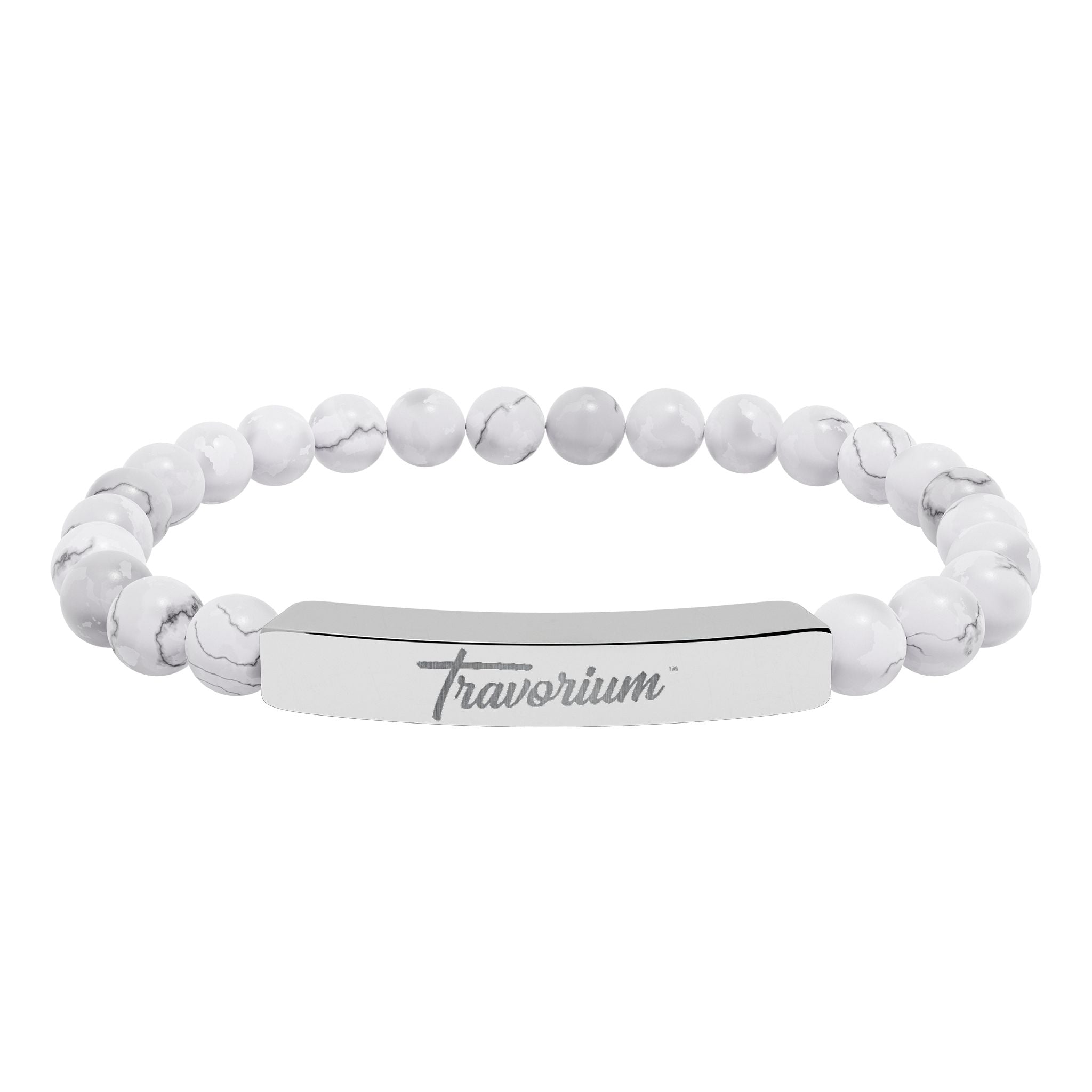 Travorium Natural Stone Bead Bracelet