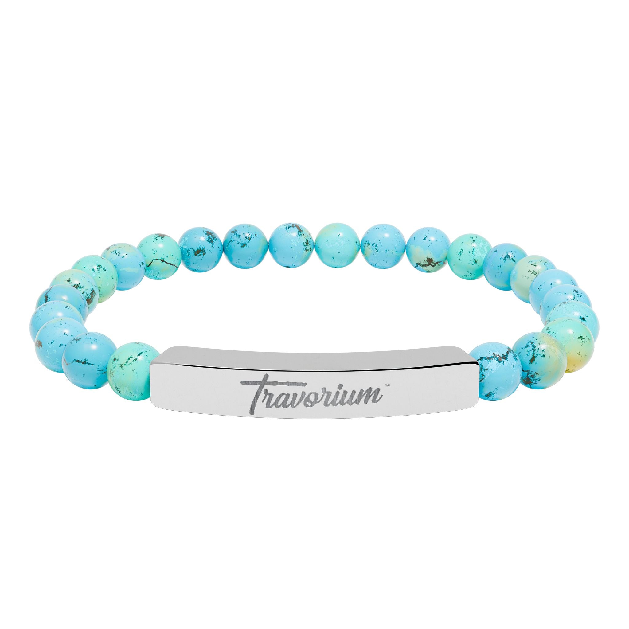 Travorium Natural Stone Bead Bracelet