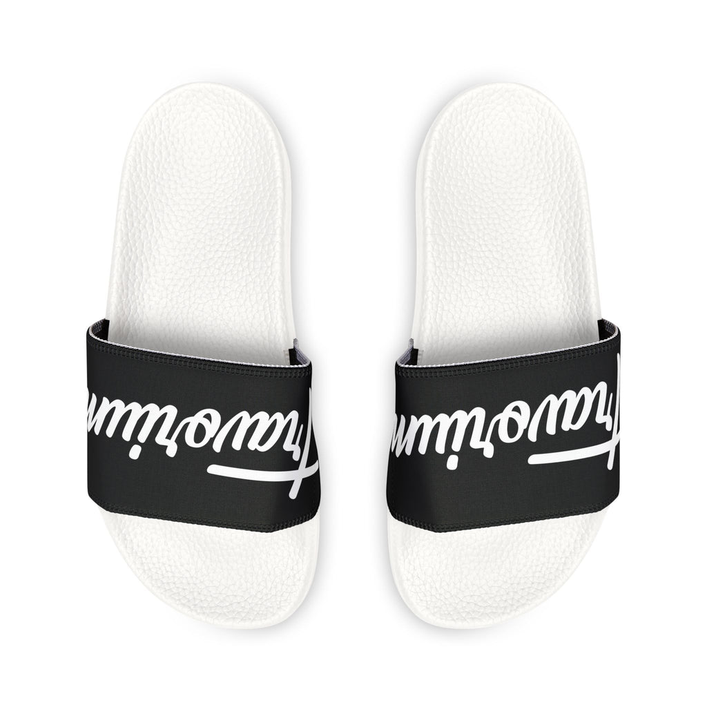 Youth Slide Sandals — Removable Strap Casual Pool & Beach Slides