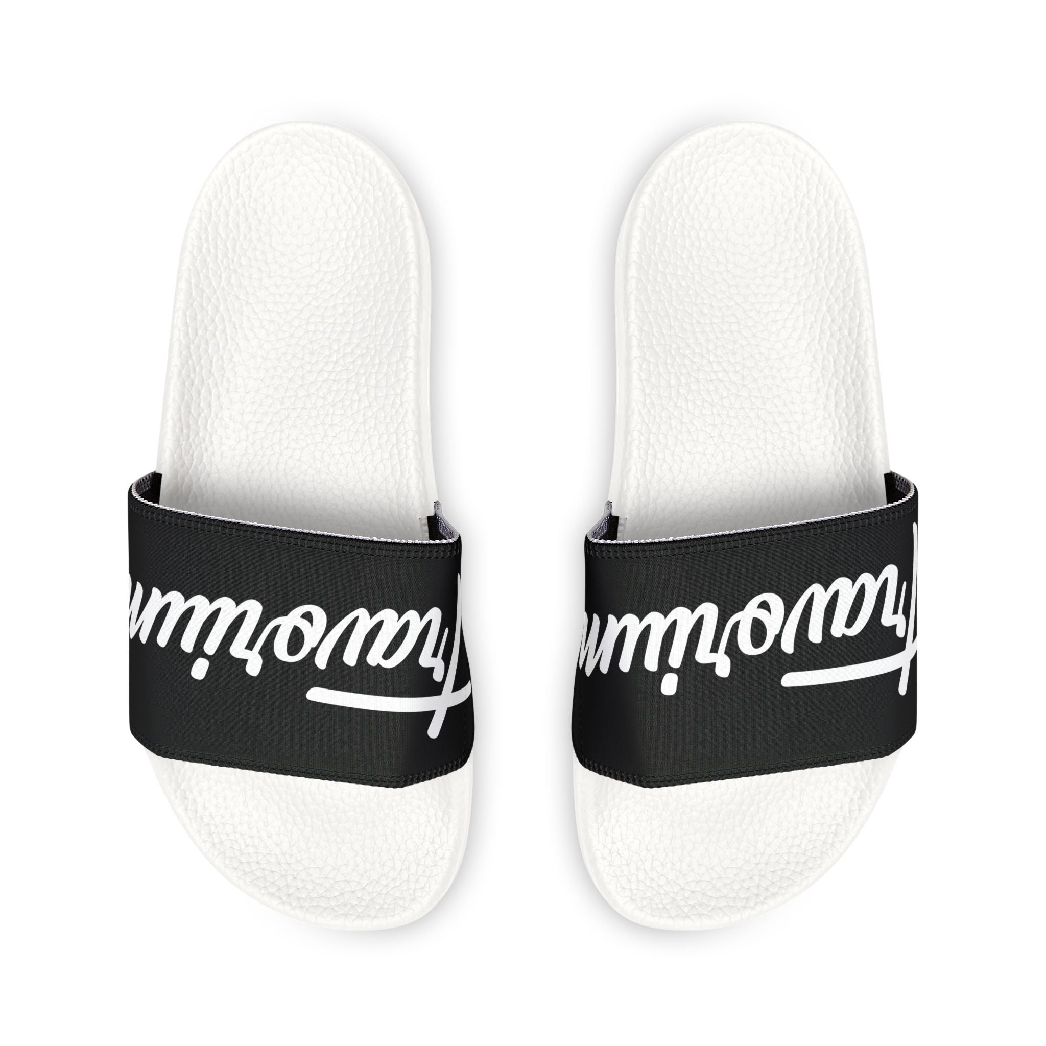 Youth Slide Sandals — Removable Strap Casual Pool & Beach Slides