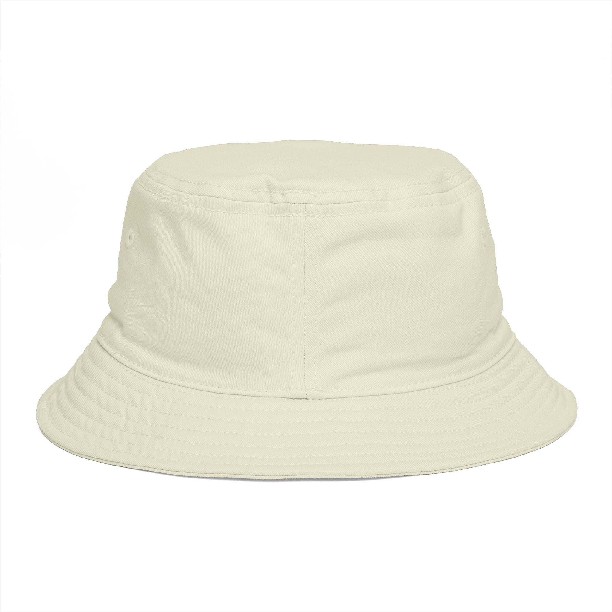 Travorium Embroidered Bucket Hat — Casual Script Logo Summer Sun Hat