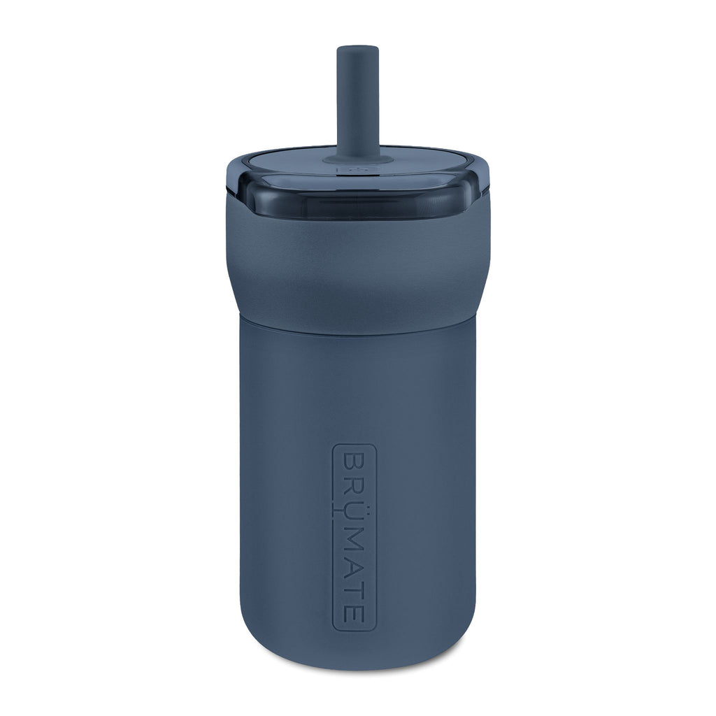 Kids 12oz Leakproof Straw Tumbler — Engraved Insulated Water Bottle