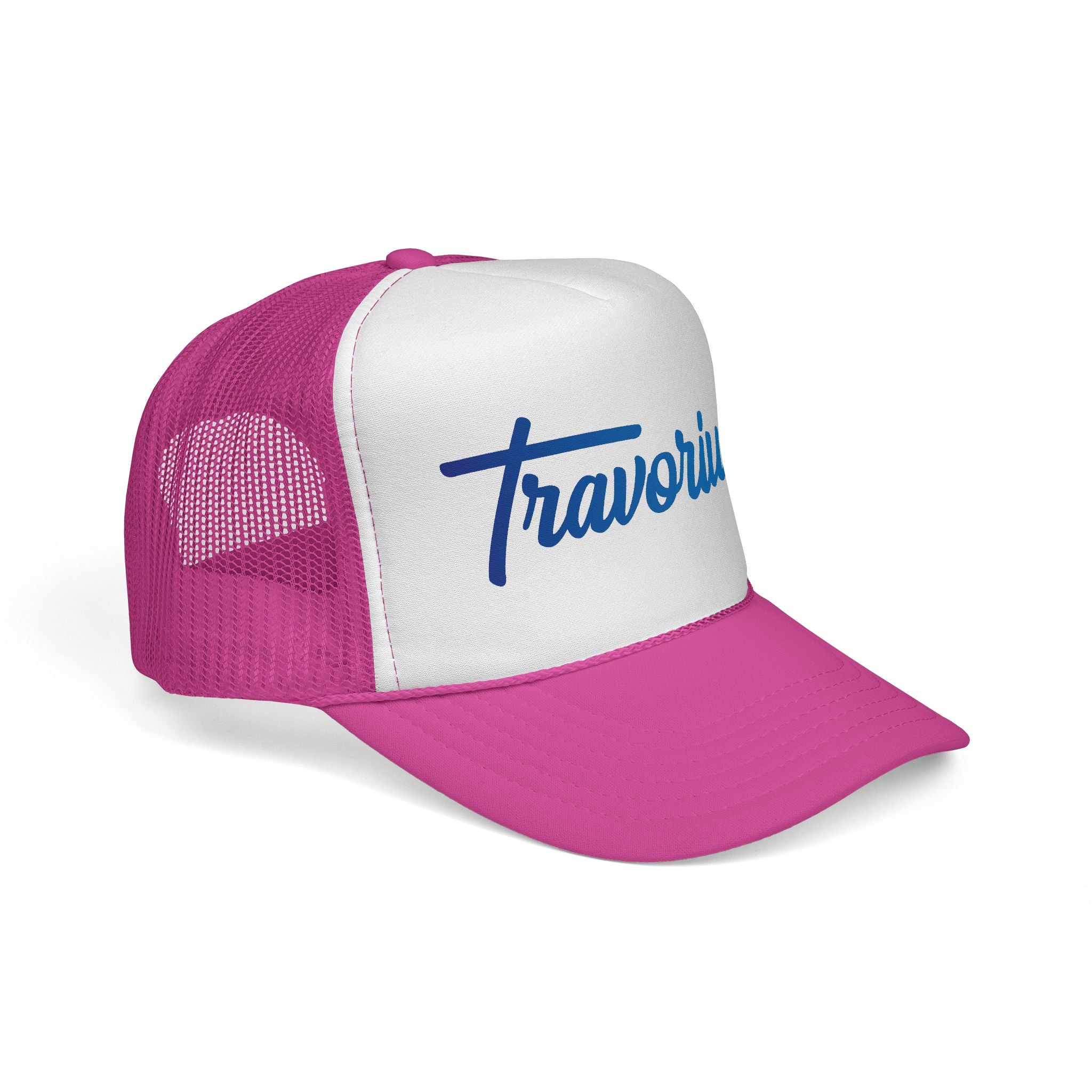 Trucker Cap — "Travorium" Script Logo Snapback