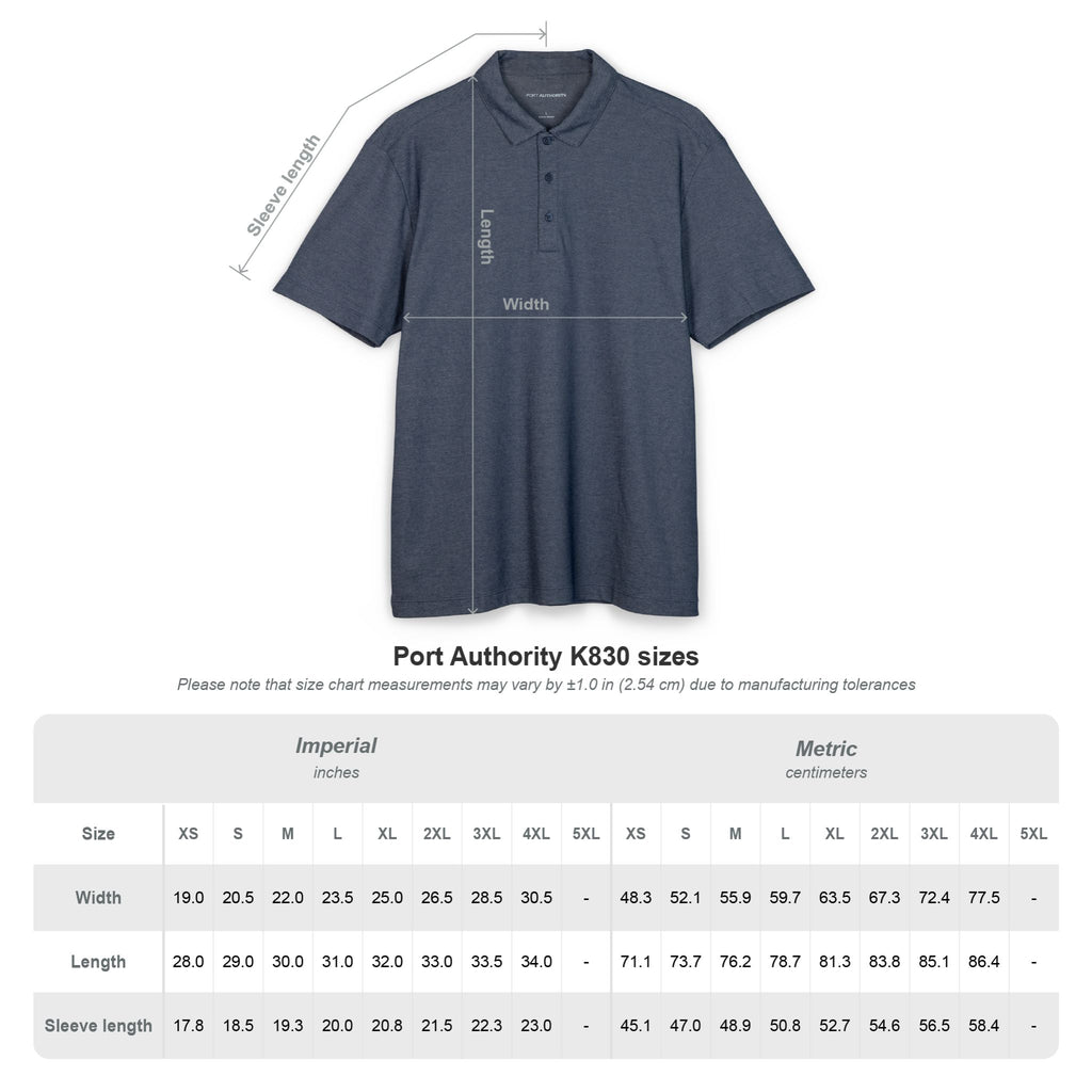 Black Polo Shirt with Small Left Chest Logo – Classic Corporate/Team Polo