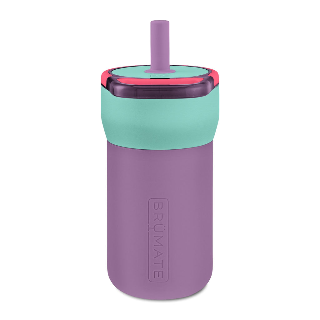 Kids 12oz Leakproof Straw Tumbler — Engraved Insulated Water Bottle