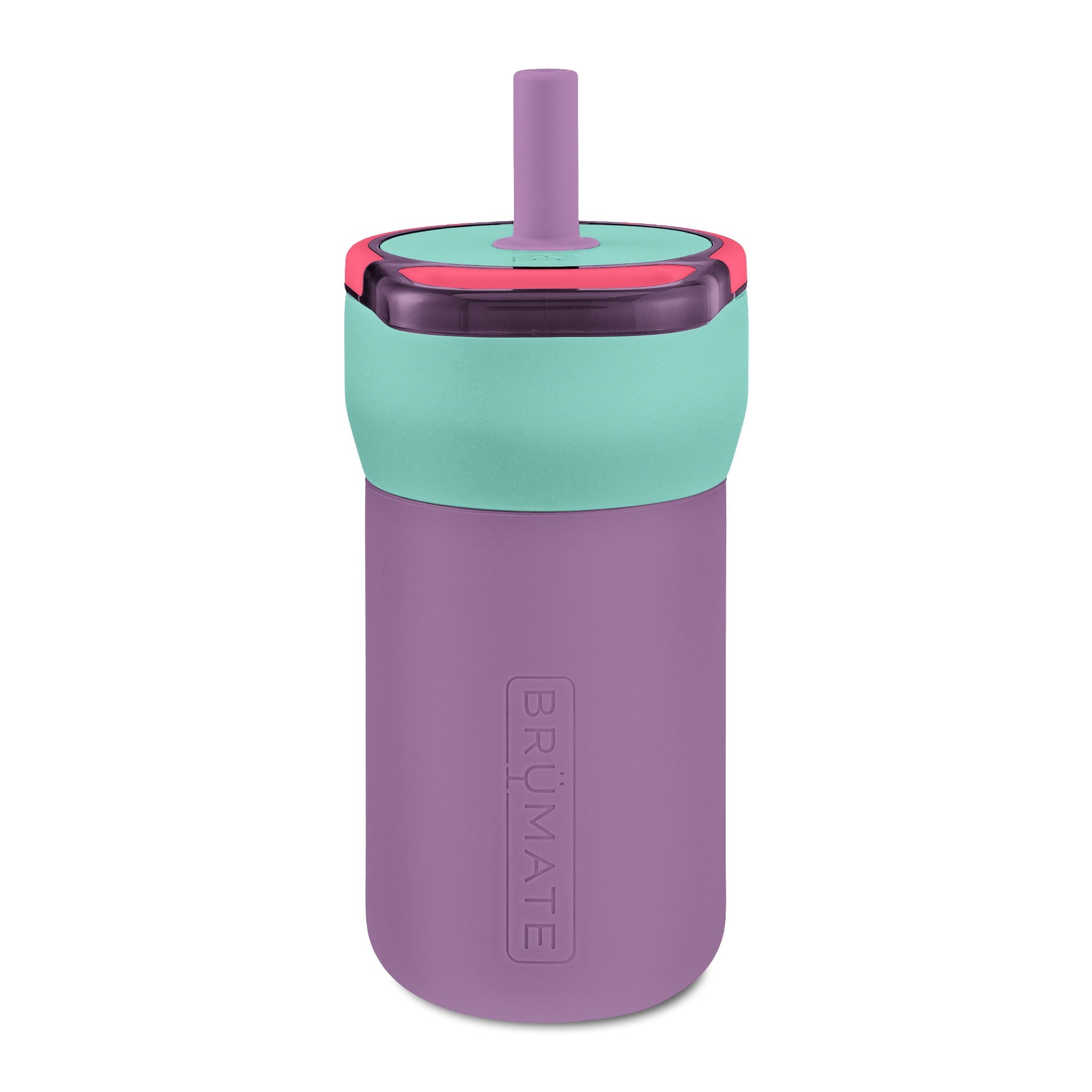 Kids 12oz Leakproof Straw Tumbler — Engraved Insulated Water Bottle