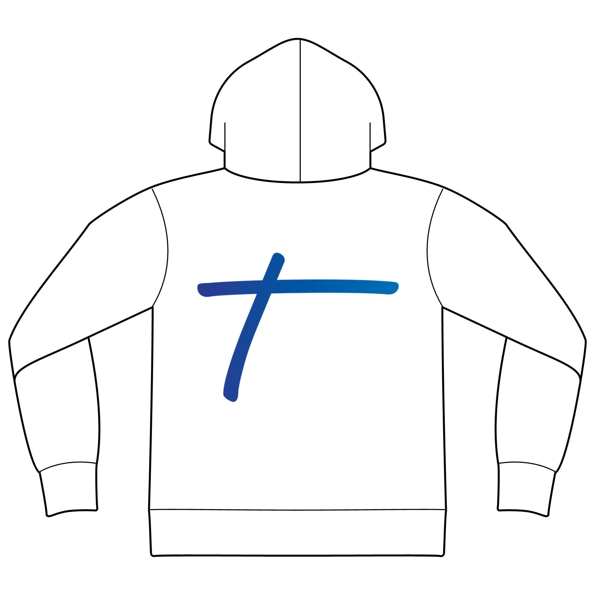 Travorium Script Hoodie — Branded Logo Pullover