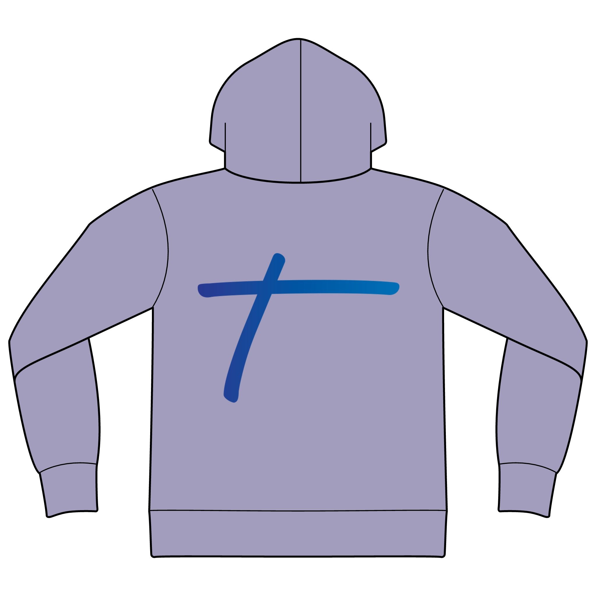 Travorium Script Hoodie — Branded Logo Pullover