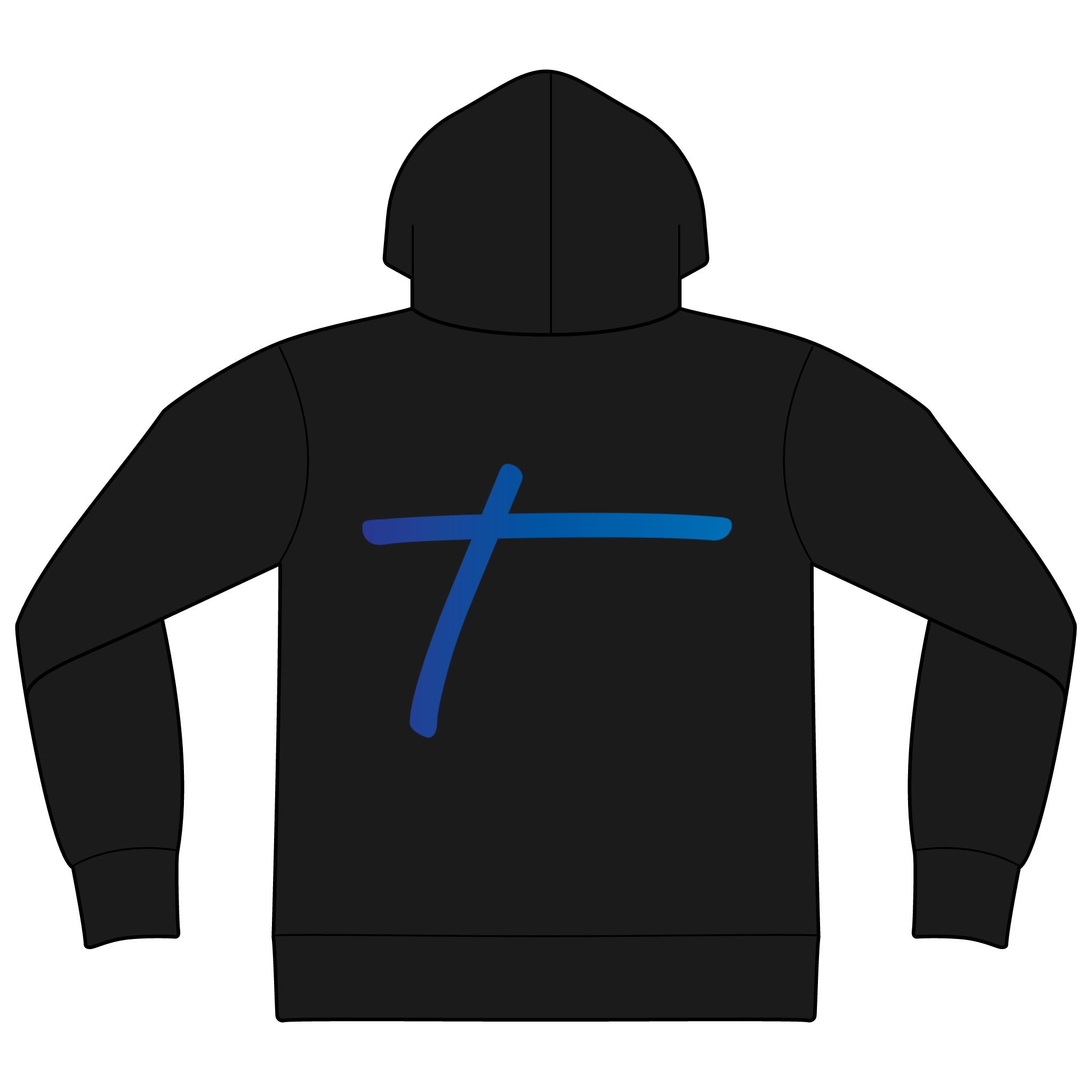 Travorium Script Hoodie — Branded Logo Pullover