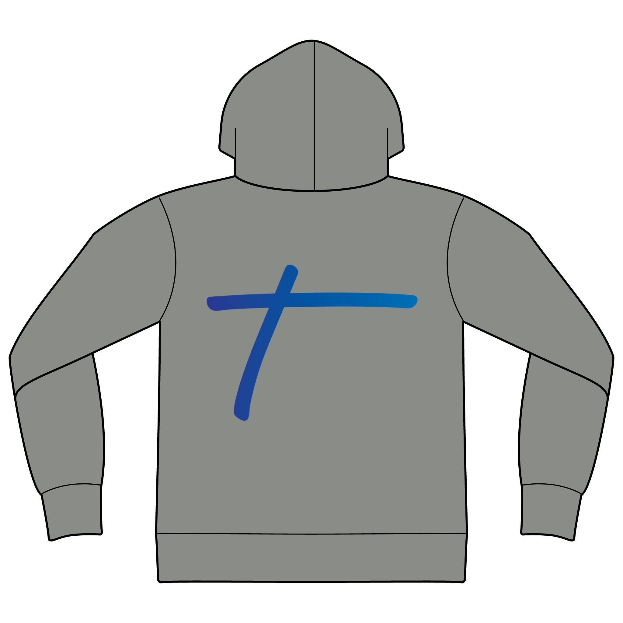 Travorium Script Hoodie — Branded Logo Pullover