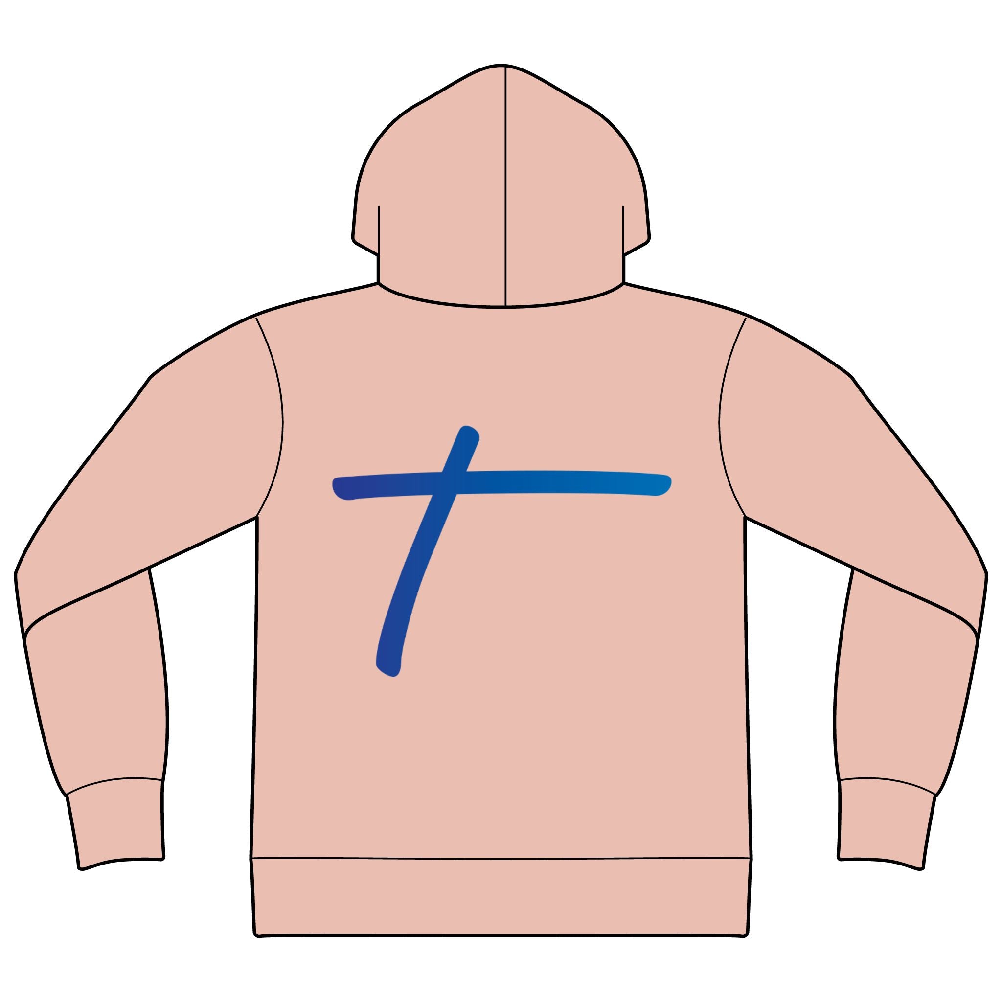 Travorium Script Hoodie — Branded Logo Pullover