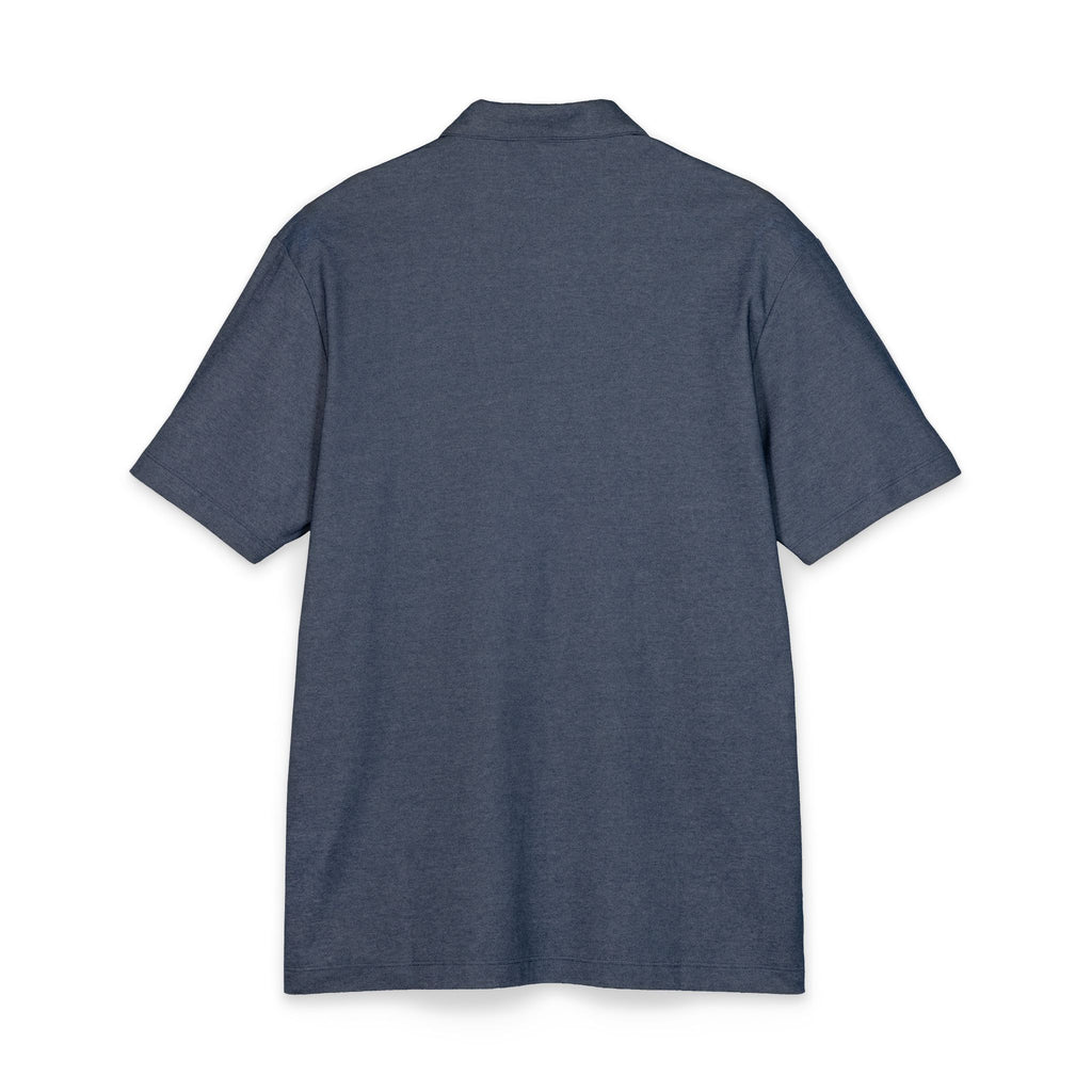 Black Polo Shirt with Small Left Chest Logo – Classic Corporate/Team Polo