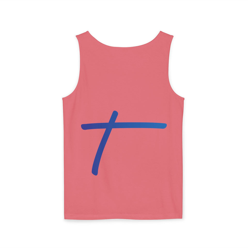 Travorium Script Logo Tank Top — Travel Lifestyle Graphic Tank