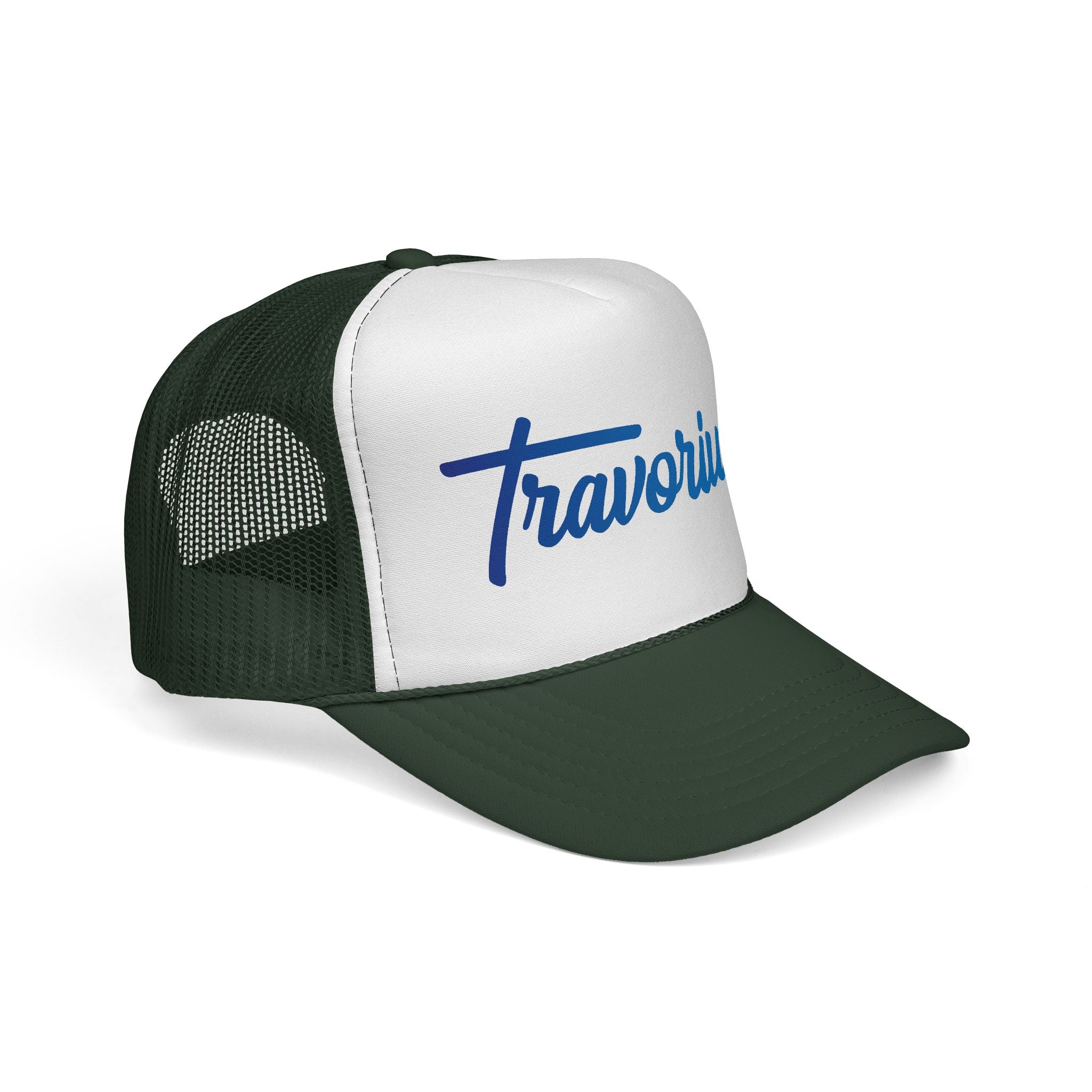Trucker Cap — "Travorium" Script Logo Snapback