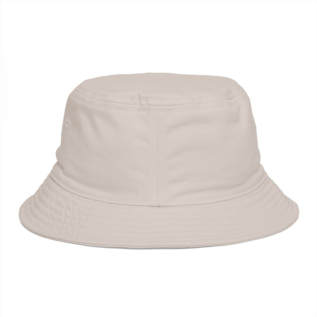 Travorium Embroidered Bucket Hat — Casual Script Logo Summer Sun Hat