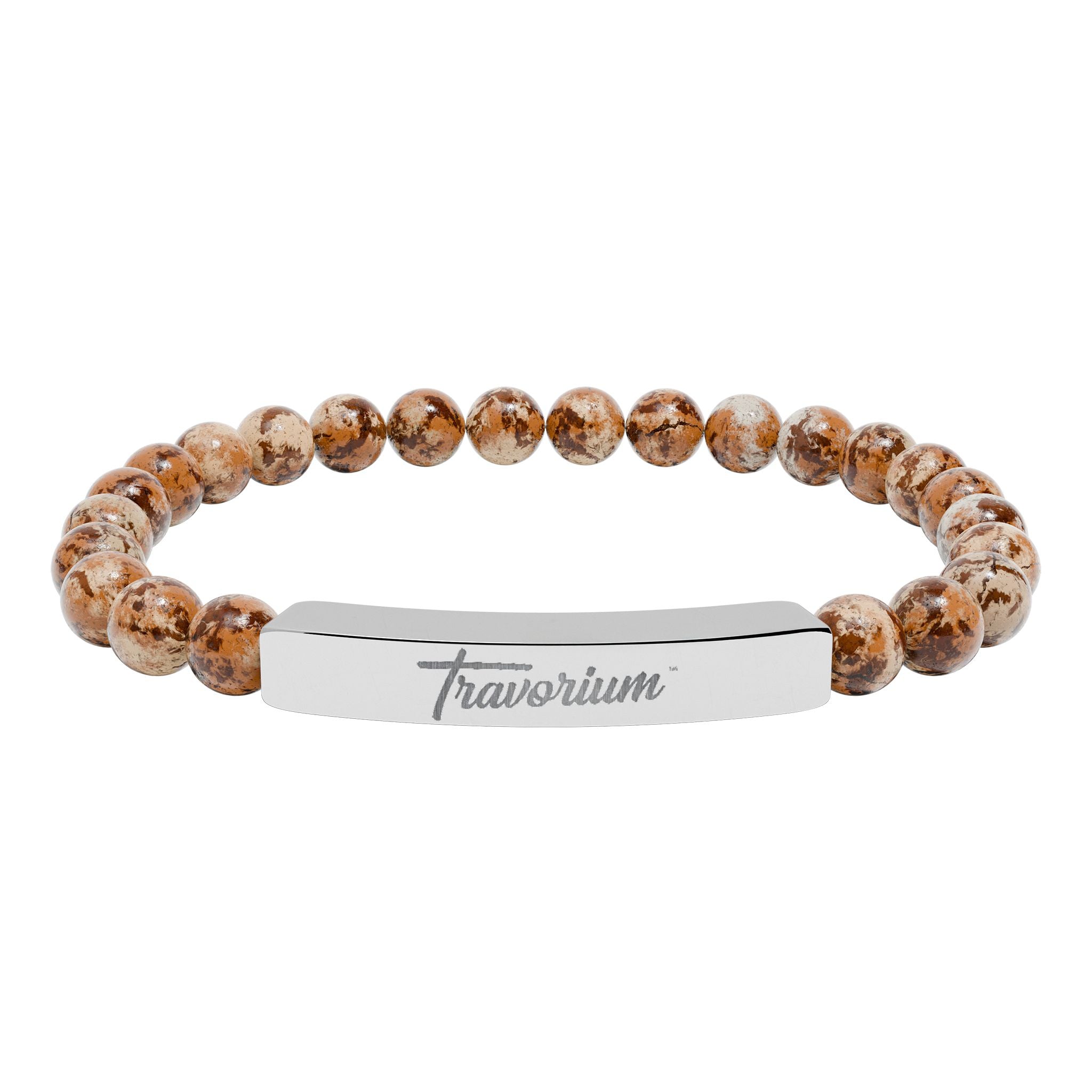 Travorium Natural Stone Bead Bracelet